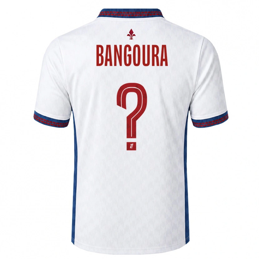 Danxen Heren Abdoulaye Zakha Bangoura #0 Rood Wit Blauw Uitshirt Uittenue 2026/27 T-Shirt België