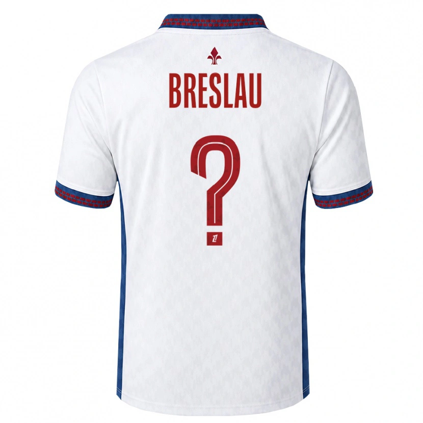 Danxen Heren Jessy Breslau #0 Rood Wit Blauw Uitshirt Uittenue 2026/27 T-Shirt België