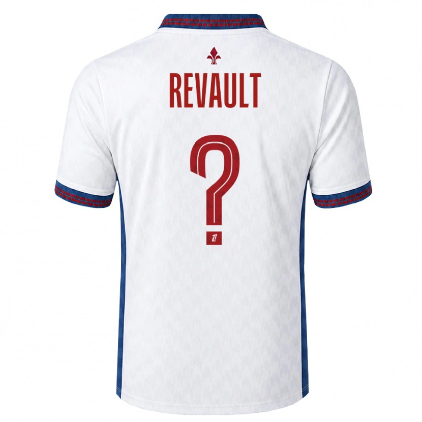 Danxen Heren Joris Revault #0 Rood Wit Blauw Uitshirt Uittenue 2026/27 T-Shirt België