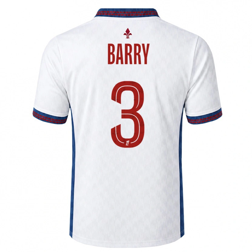 Danxen Heren Léo Barry #3 Rood Wit Blauw Uitshirt Uittenue 2026/27 T-Shirt België