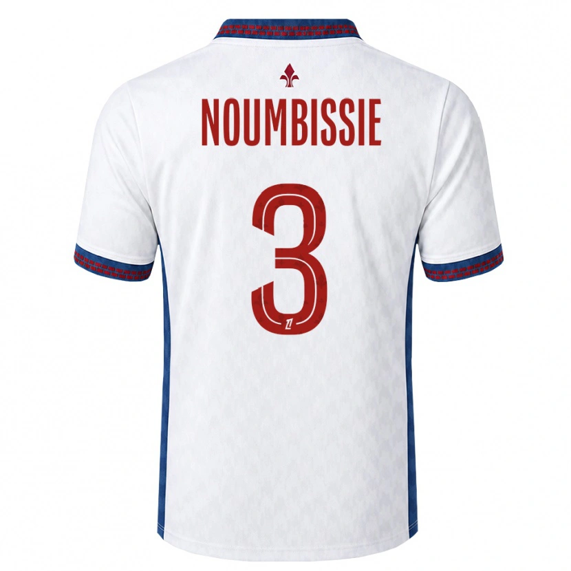 Danxen Heren Stéphane Noumbissie #3 Rood Wit Blauw Uitshirt Uittenue 2026/27 T-Shirt België