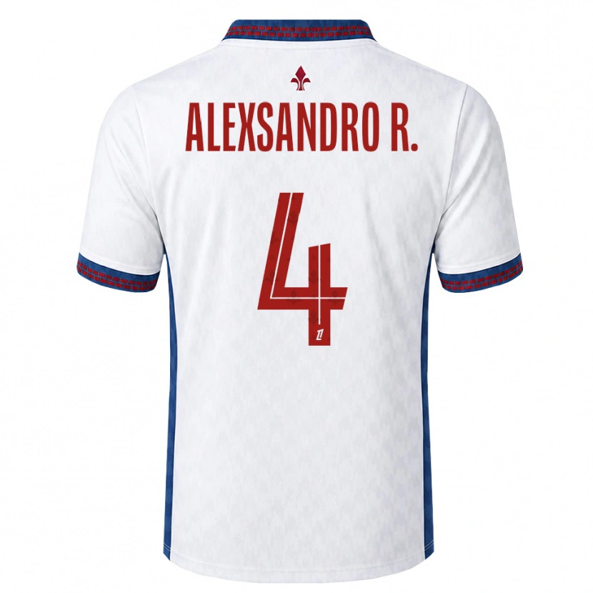 Danxen Heren Alexsandro Victor De Souza Ribeiro #4 Rood Wit Blauw Uitshirt Uittenue 2026/27 T-Shirt België