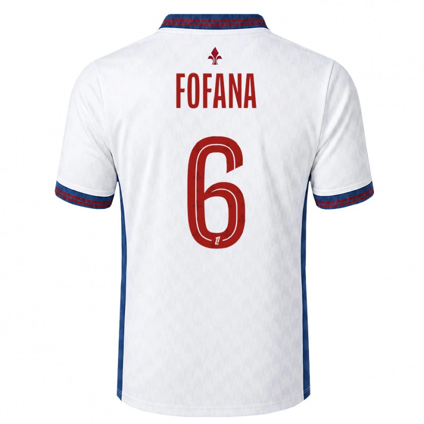 Danxen Heren Bassekou Fofana #6 Rood Wit Blauw Uitshirt Uittenue 2026/27 T-Shirt België