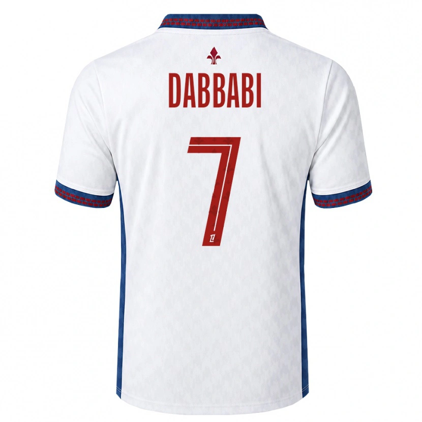 Danxen Heren Amin Dabbabi #7 Rood Wit Blauw Uitshirt Uittenue 2026/27 T-Shirt België