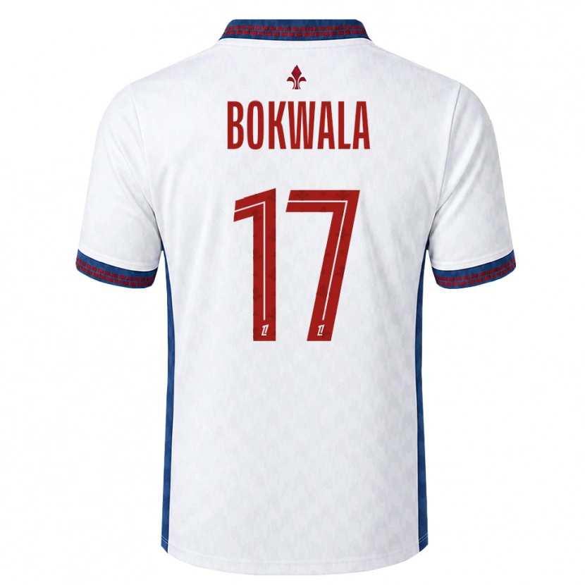Danxen Heren Béni Bokwala #17 Rood Wit Blauw Uitshirt Uittenue 2026/27 T-Shirt België