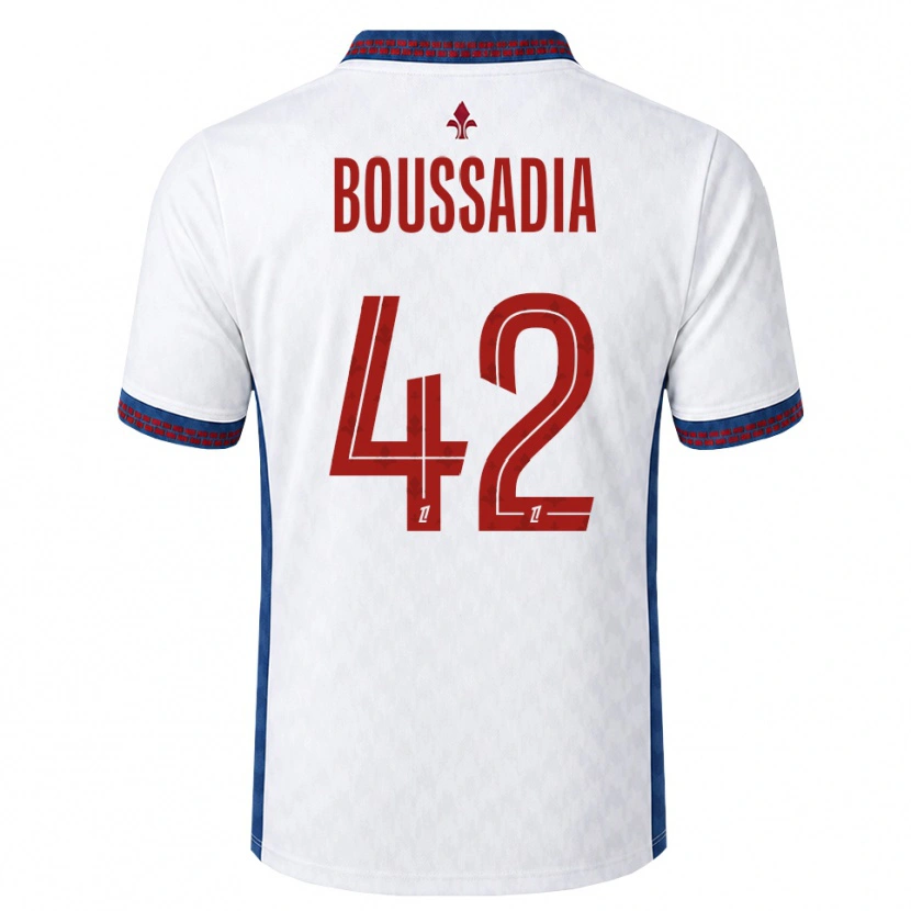 Danxen Heren Saad Boussadia #42 Rood Wit Blauw Uitshirt Uittenue 2026/27 T-Shirt België
