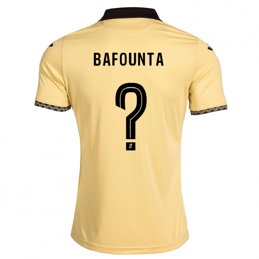 Danxen Heren Kamal Bafounta #0 Navajo Wit Zwart Uitshirt Uittenue 2026/27 T-Shirt België