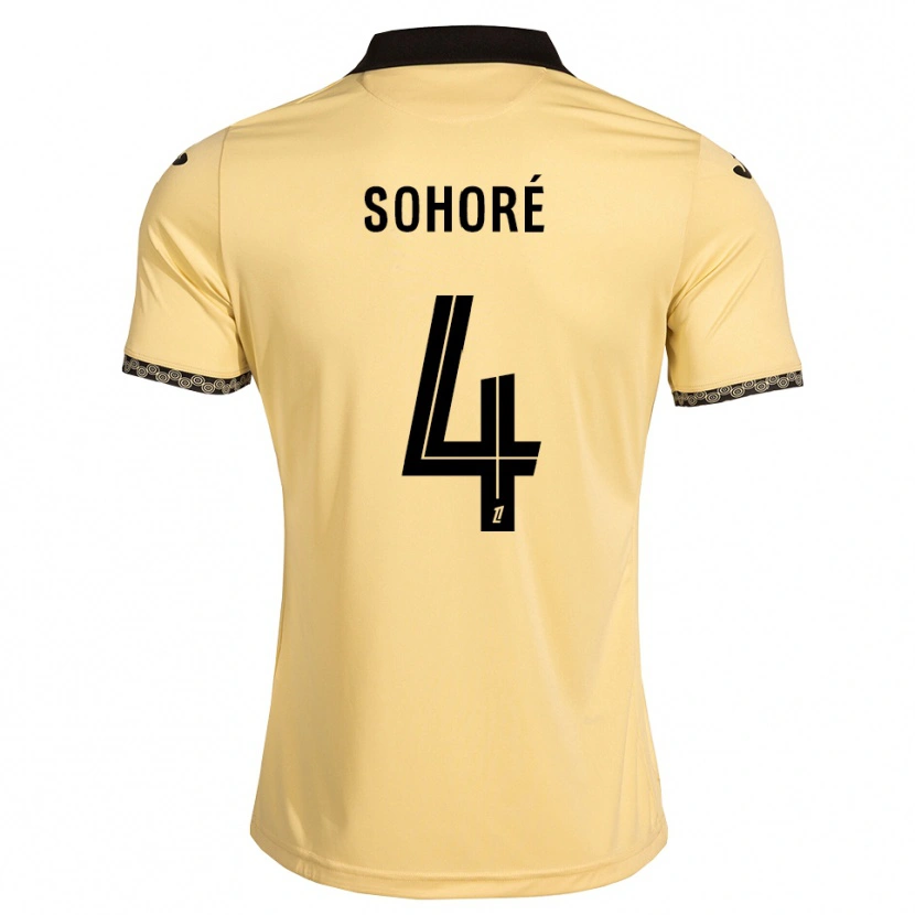 Danxen Heren Seni Sohoré #4 Navajo Wit Zwart Uitshirt Uittenue 2026/27 T-Shirt België