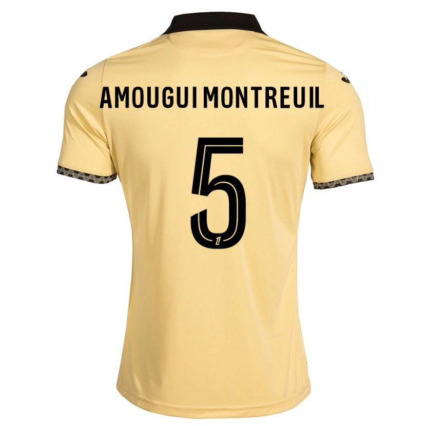 Danxen Heren Maceo Amougui Montreuil #5 Navajo Wit Zwart Uitshirt Uittenue 2026/27 T-Shirt België