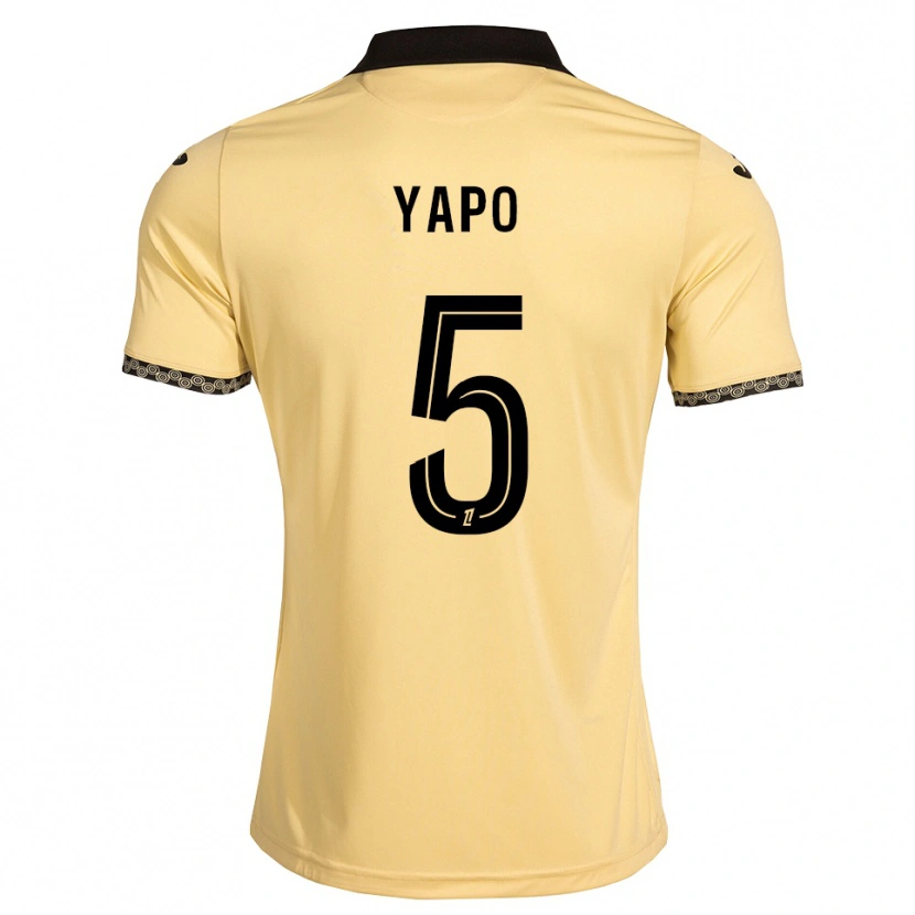Danxen Heren Ezekiel Yapo #5 Navajo Wit Zwart Uitshirt Uittenue 2026/27 T-Shirt België