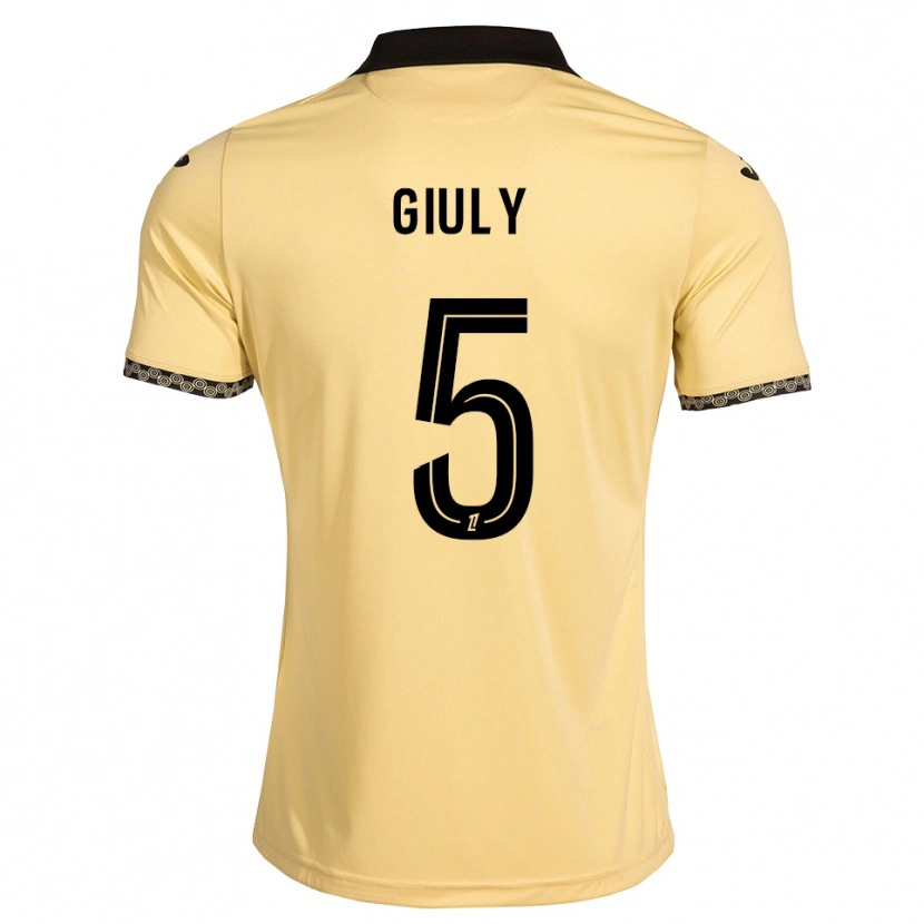 Danxen Heren Jade Giuly #5 Navajo Wit Zwart Uitshirt Uittenue 2026/27 T-Shirt België