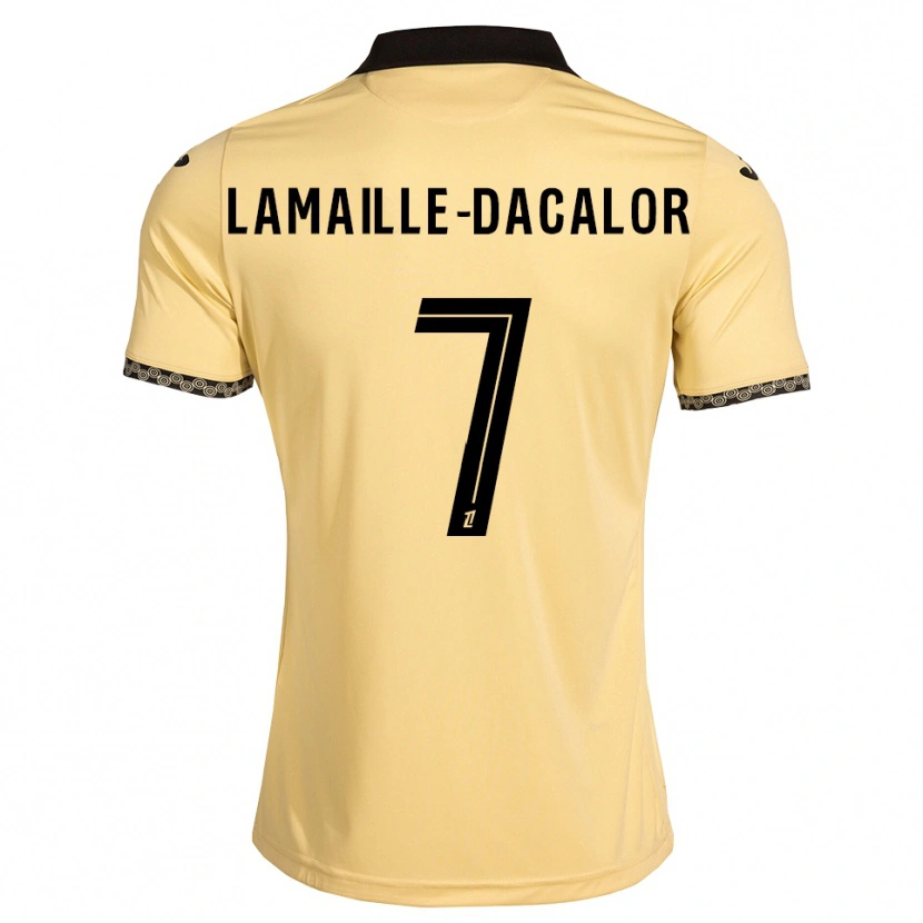 Danxen Heren Olan Lamaille-Dacalor #7 Navajo Wit Zwart Uitshirt Uittenue 2026/27 T-Shirt België