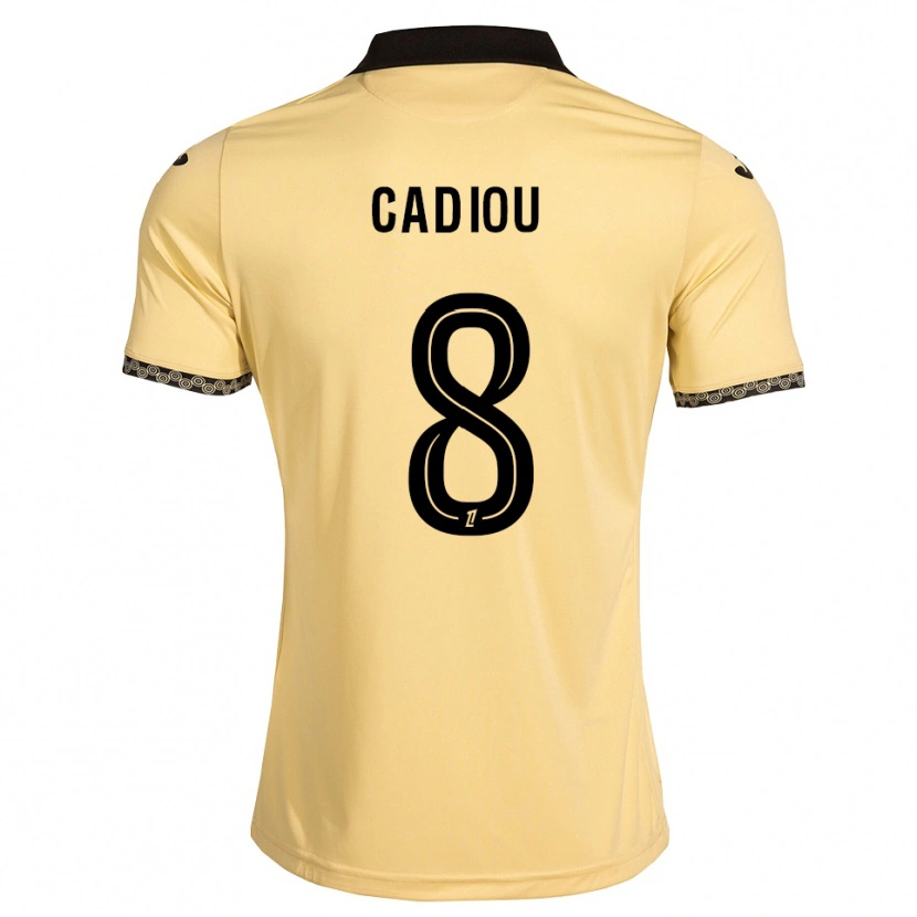 Danxen Heren Noah Cadiou #8 Navajo Wit Zwart Uitshirt Uittenue 2026/27 T-Shirt België