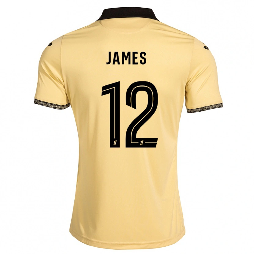 Danxen Heren Isaac James #12 Navajo Wit Zwart Uitshirt Uittenue 2026/27 T-Shirt België