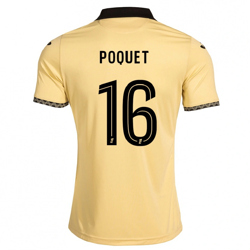 Danxen Heren Camille Poquet #16 Navajo Wit Zwart Uitshirt Uittenue 2026/27 T-Shirt België
