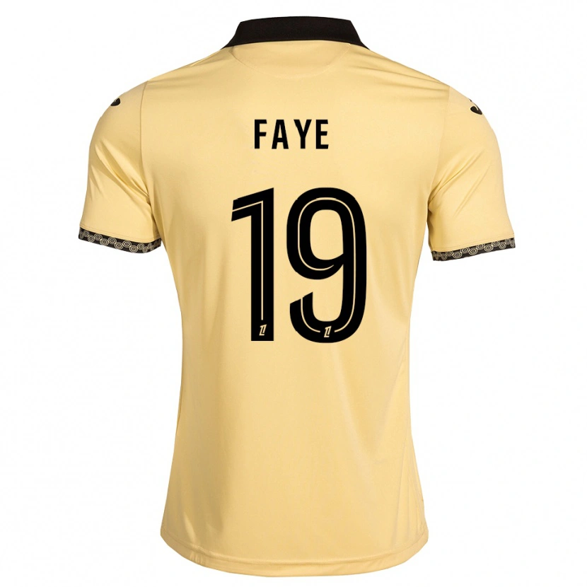 Danxen Heren Souleymane Faye #19 Navajo Wit Zwart Uitshirt Uittenue 2026/27 T-Shirt België