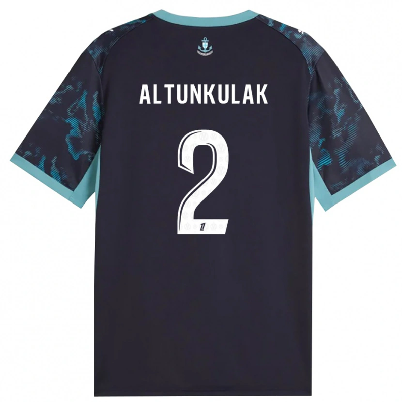 Danxen Heren Selen Altunkulak #2 Licht Turkoois Wit Zwart Uitshirt Uittenue 2026/27 T-Shirt België