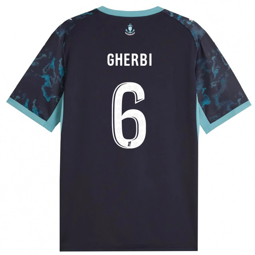 Danxen Heren Candice Gherbi #6 Licht Turkoois Wit Zwart Uitshirt Uittenue 2026/27 T-Shirt België