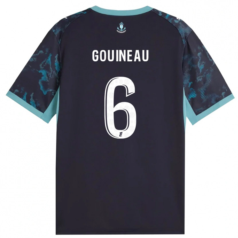Danxen Heren Coline Gouineau #6 Licht Turkoois Wit Zwart Uitshirt Uittenue 2026/27 T-Shirt België