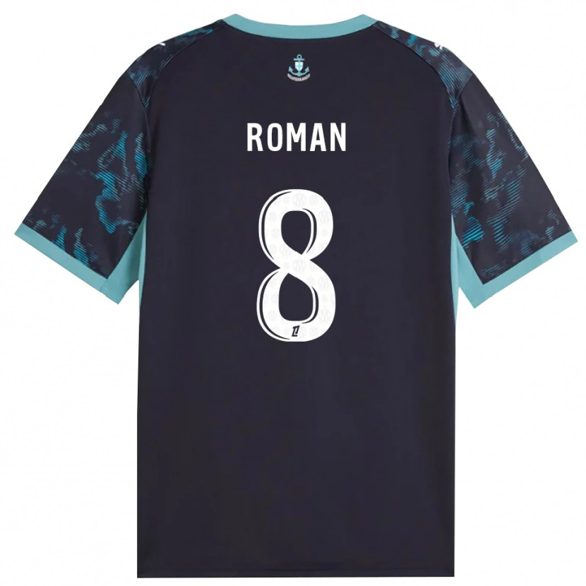 Danxen Heren Lucas Roman #8 Licht Turkoois Wit Zwart Uitshirt Uittenue 2026/27 T-Shirt België