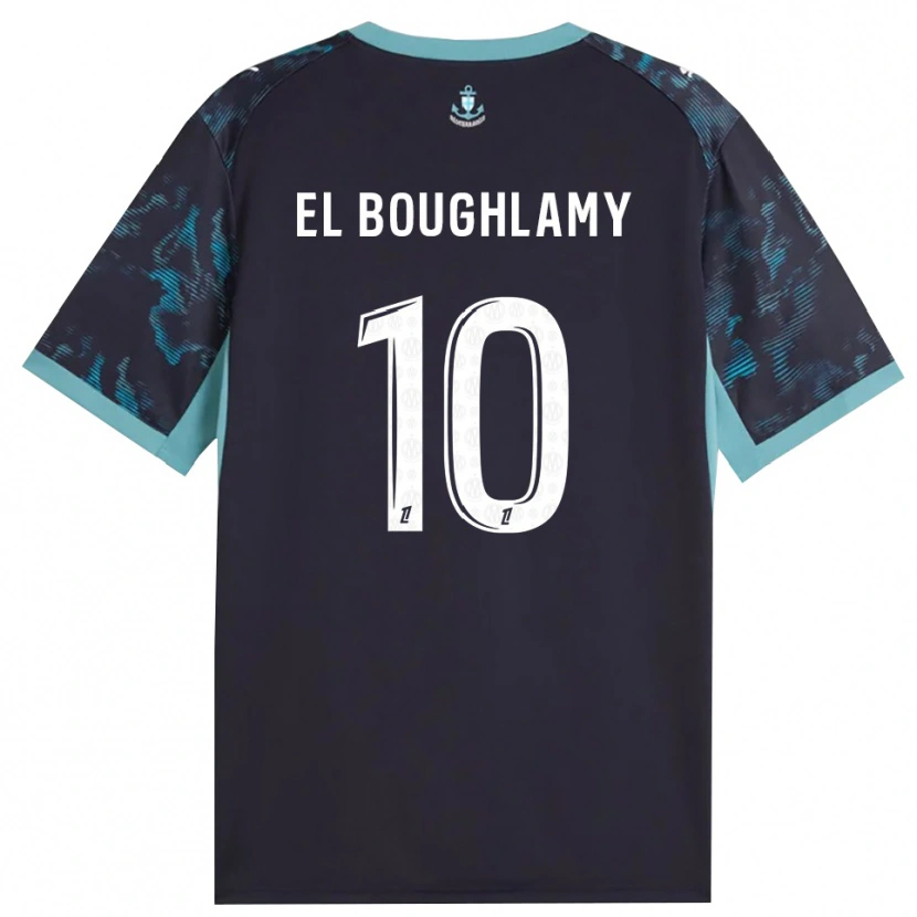 Danxen Heren Adam El Boughlamy #10 Licht Turkoois Wit Zwart Uitshirt Uittenue 2026/27 T-Shirt België
