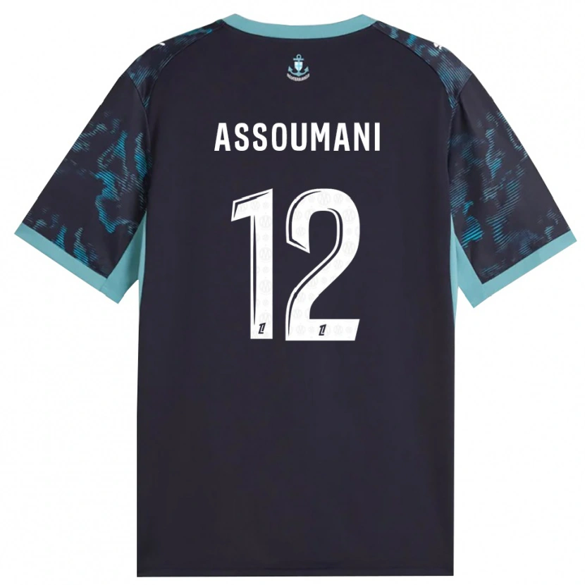 Danxen Heren Saïfi Assoumani #12 Licht Turkoois Wit Zwart Uitshirt Uittenue 2026/27 T-Shirt België