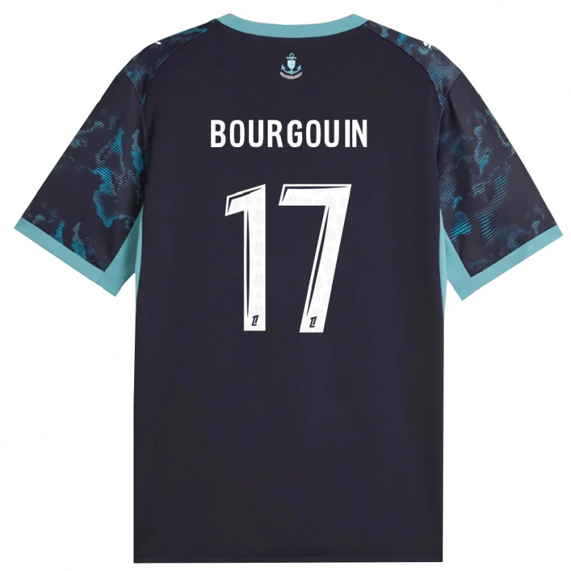 Danxen Heren Laura Bourgouin #17 Licht Turkoois Wit Zwart Uitshirt Uittenue 2026/27 T-Shirt België