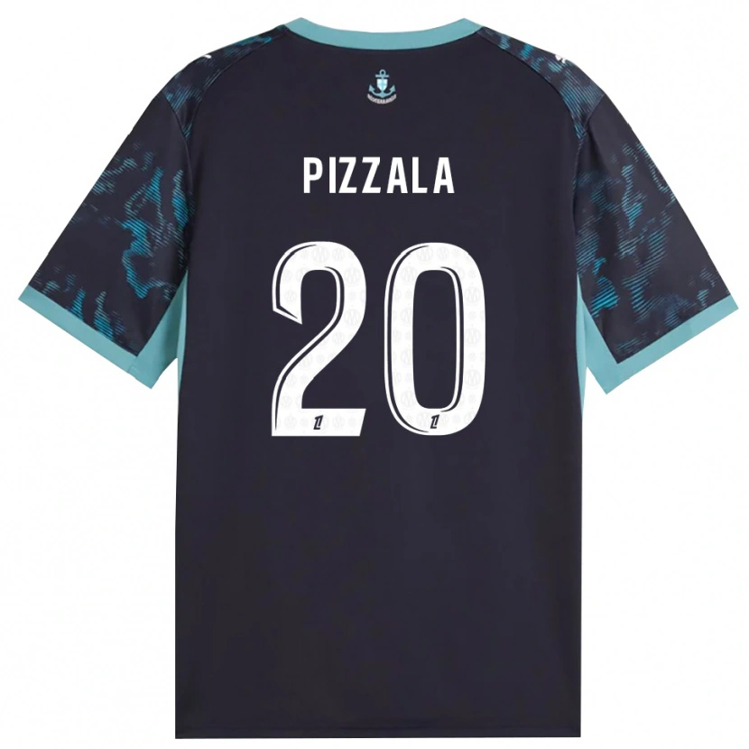Danxen Heren Caroline Pizzala #20 Licht Turkoois Wit Zwart Uitshirt Uittenue 2026/27 T-Shirt België