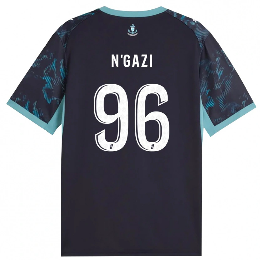 Danxen Heren Chloé N'gazi #96 Licht Turkoois Wit Zwart Uitshirt Uittenue 2026/27 T-Shirt België
