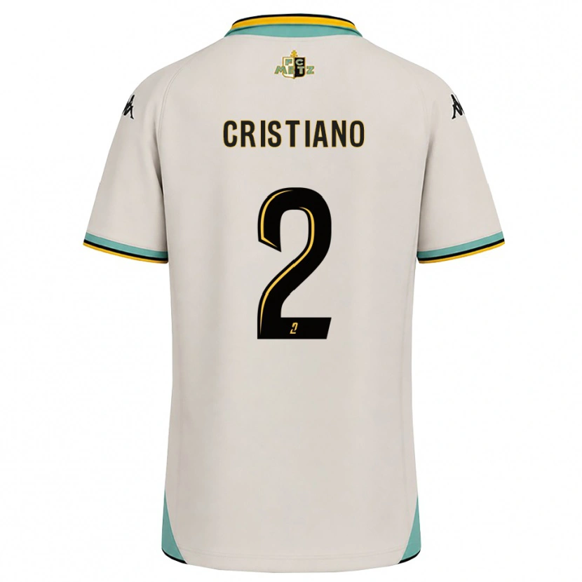 Danxen Heren Cristiano De Castro Rolo #2 Bloemenwit Zwart Uitshirt Uittenue 2026/27 T-Shirt België