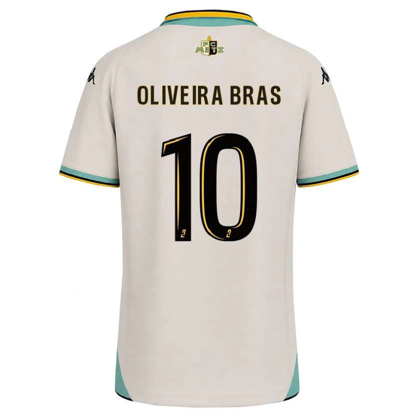 Danxen Heren Luisa Oliveira Bras #10 Bloemenwit Zwart Uitshirt Uittenue 2026/27 T-Shirt België