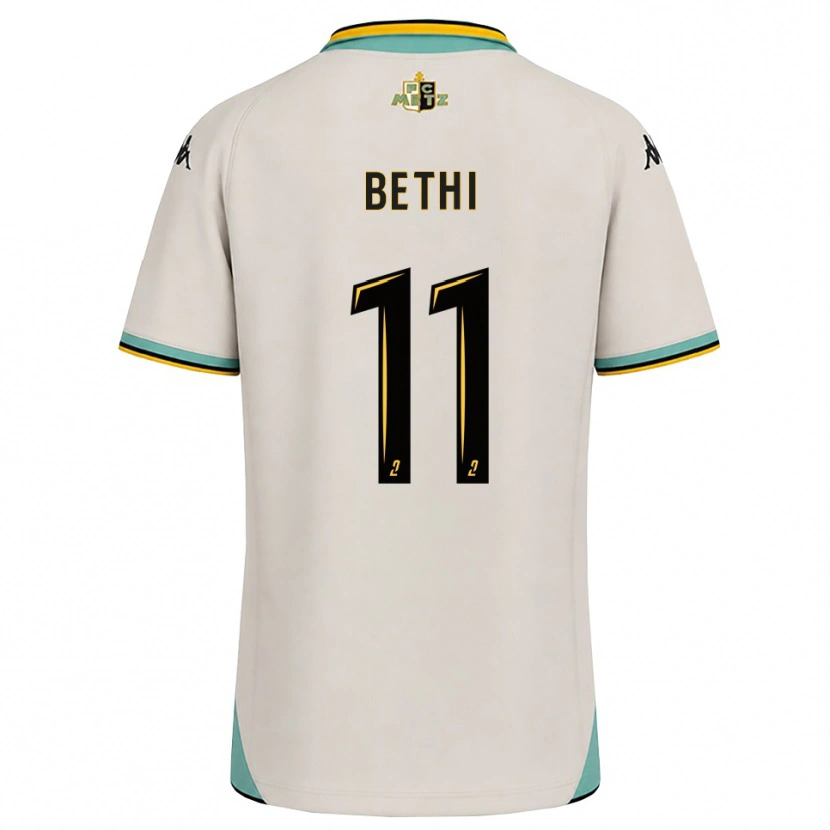 Danxen Heren Mélissa Bethi #11 Bloemenwit Zwart Uitshirt Uittenue 2026/27 T-Shirt België