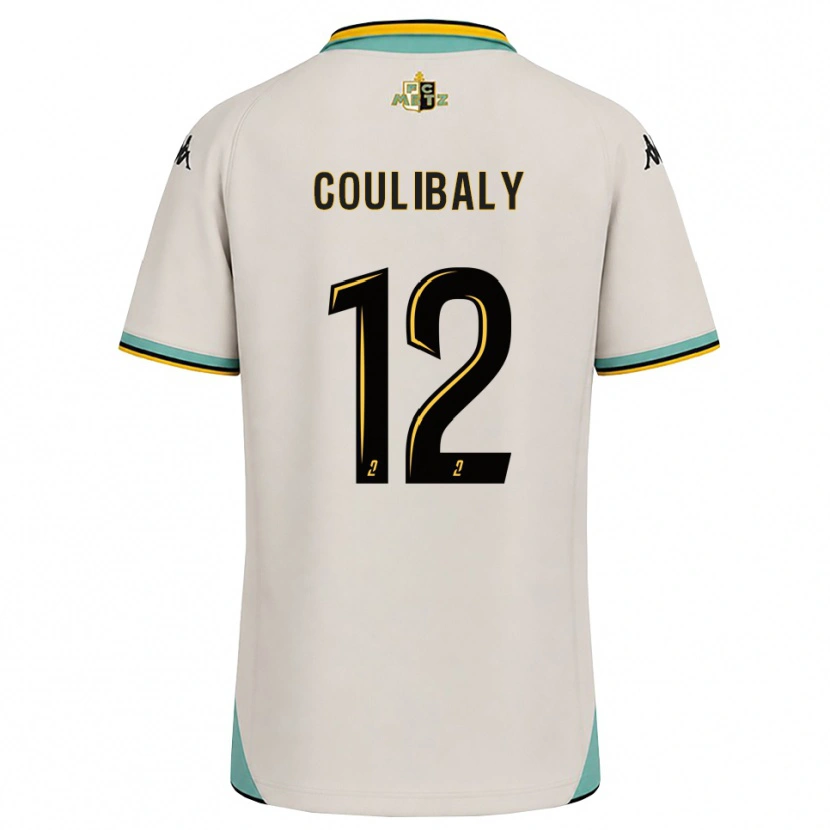 Danxen Heren Kady Coulibaly #12 Bloemenwit Zwart Uitshirt Uittenue 2026/27 T-Shirt België