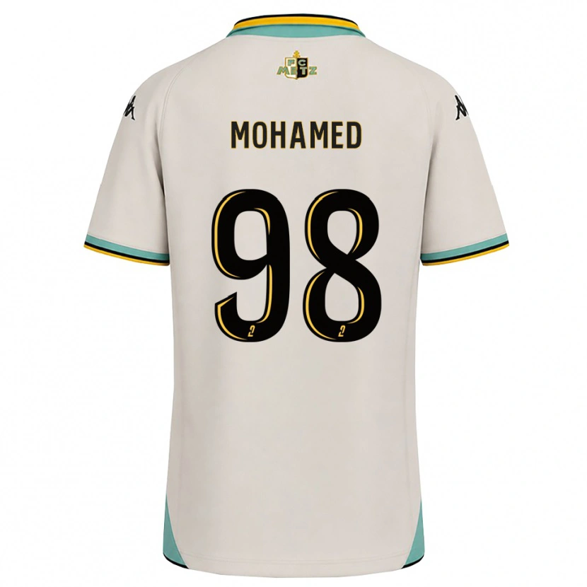 Danxen Heren Idris Mohamed #98 Bloemenwit Zwart Uitshirt Uittenue 2026/27 T-Shirt België