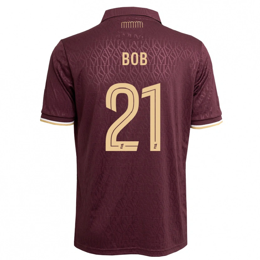 Danxen Heren Mohamed Bob #21 Maroon Zandbruin Uitshirt Uittenue 2026/27 T-Shirt België