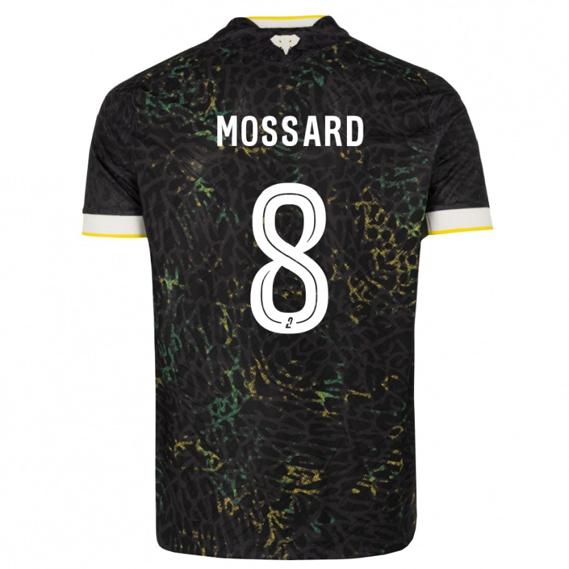 Danxen Heren Juliette Mossard #8 Zwart Wit Geel Uitshirt Uittenue 2026/27 T-Shirt België