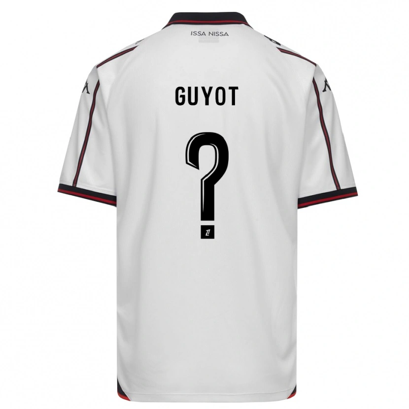 Danxen Heren Loucas Guyot #0 Zwart Wit Uitshirt Uittenue 2026/27 T-Shirt België