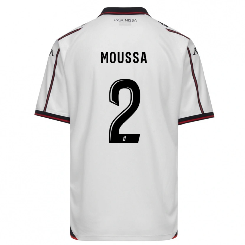 Danxen Heren Mounir Moussa #2 Zwart Wit Uitshirt Uittenue 2026/27 T-Shirt België