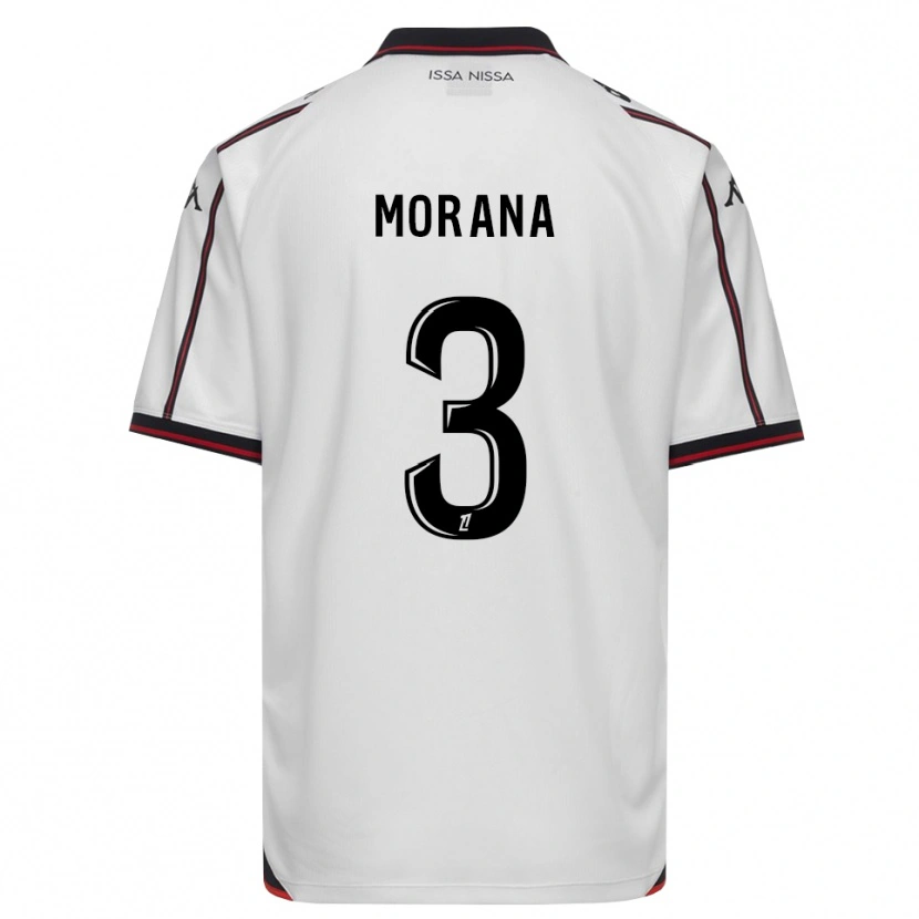 Danxen Heren Djelan Morana #3 Zwart Wit Uitshirt Uittenue 2026/27 T-Shirt België