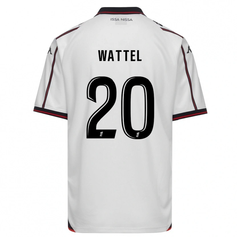 Danxen Heren Sami Wattel #20 Zwart Wit Uitshirt Uittenue 2026/27 T-Shirt België