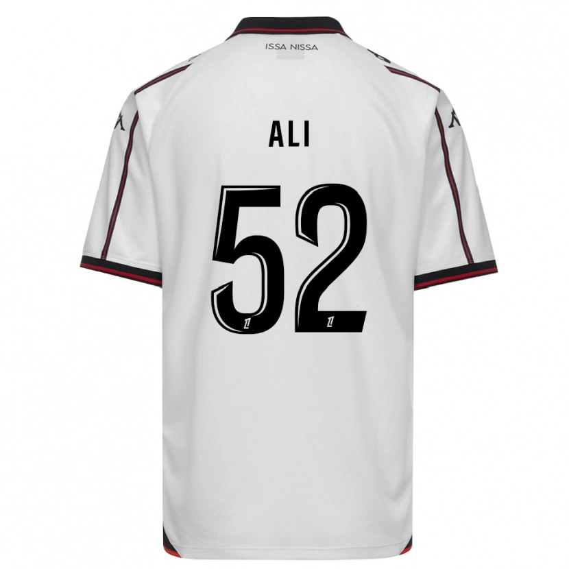 Danxen Heren Kéfren Ali #52 Zwart Wit Uitshirt Uittenue 2026/27 T-Shirt België