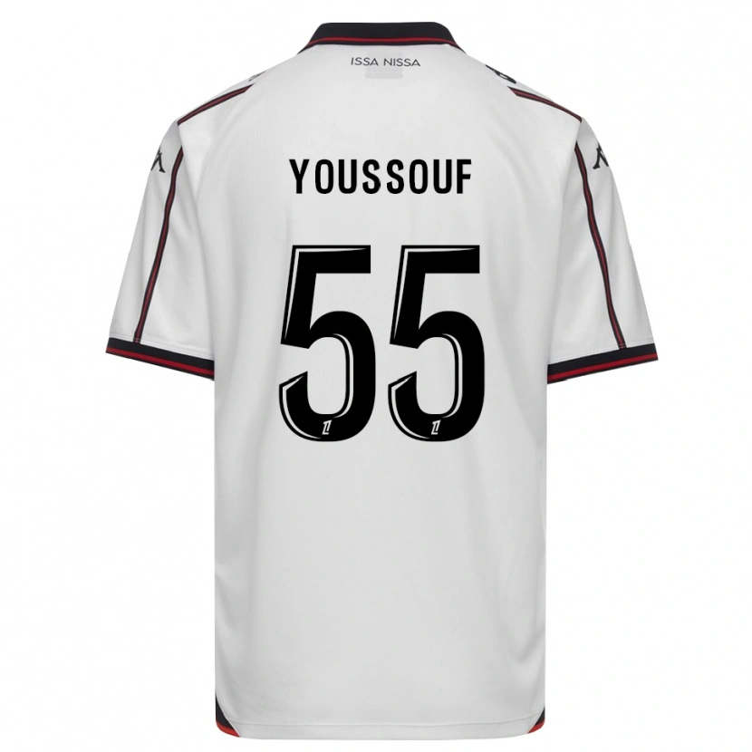 Danxen Heren Youssouf Ndayishimiye #55 Zwart Wit Uitshirt Uittenue 2026/27 T-Shirt België