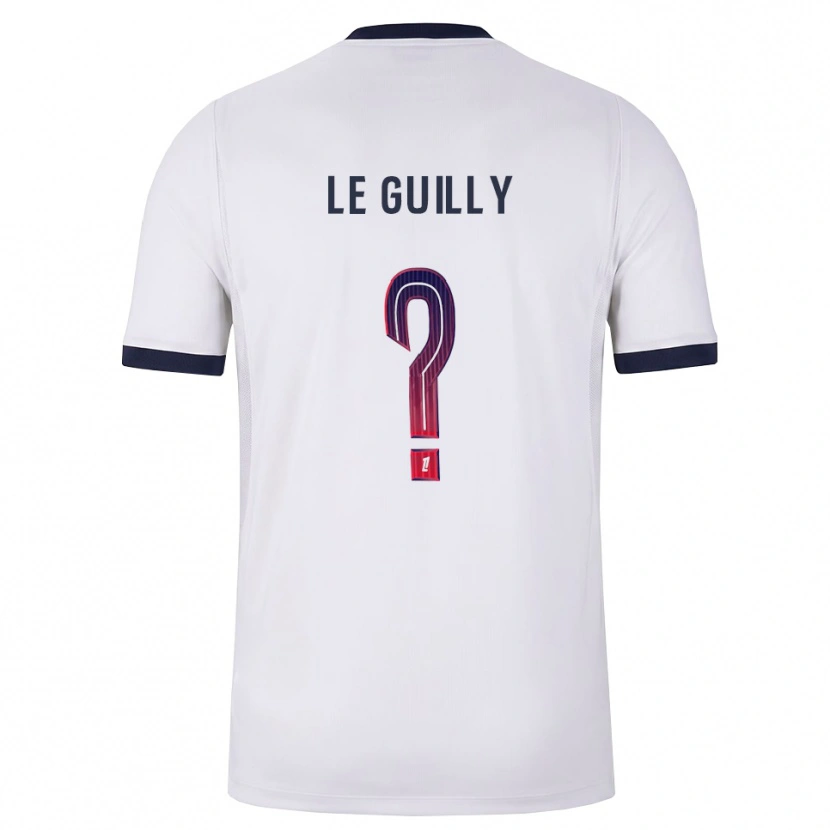 Danxen Heren Eden Le Guilly #0 Wit Zwart Rood Uitshirt Uittenue 2026/27 T-Shirt België