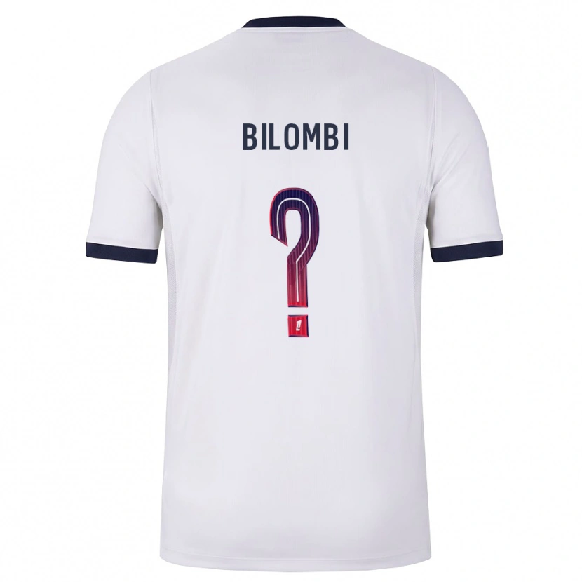 Danxen Heren Landryna Lushimba Bilombi #0 Wit Zwart Rood Uitshirt Uittenue 2026/27 T-Shirt België
