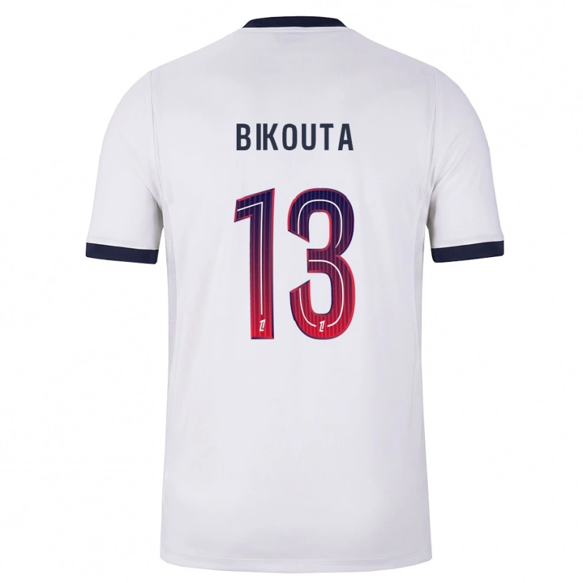 Danxen Heren Dan-Patrice Bikouta #13 Wit Zwart Rood Uitshirt Uittenue 2026/27 T-Shirt België