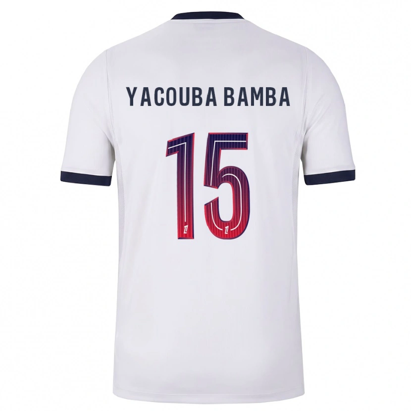 Danxen Heren Ben Yacouba Bamba #15 Wit Zwart Rood Uitshirt Uittenue 2026/27 T-Shirt België