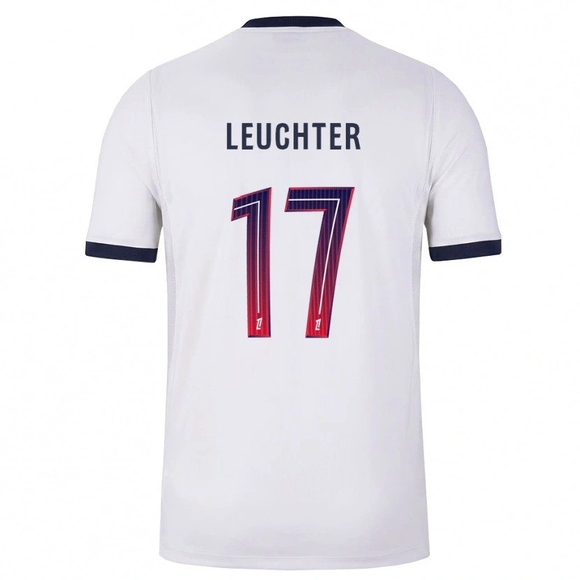 Danxen Heren Romée Leuchter #17 Wit Zwart Rood Uitshirt Uittenue 2026/27 T-Shirt België