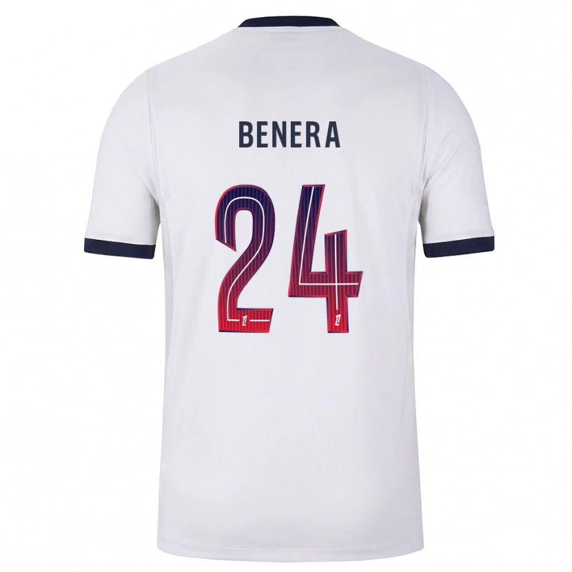 Danxen Heren Baby Jordy Benera #24 Wit Zwart Rood Uitshirt Uittenue 2026/27 T-Shirt België