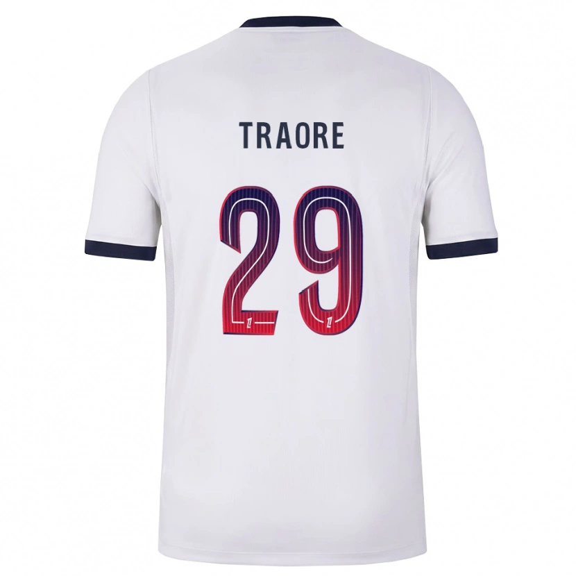 Danxen Heren Manssita Traoré #29 Wit Zwart Rood Uitshirt Uittenue 2026/27 T-Shirt België
