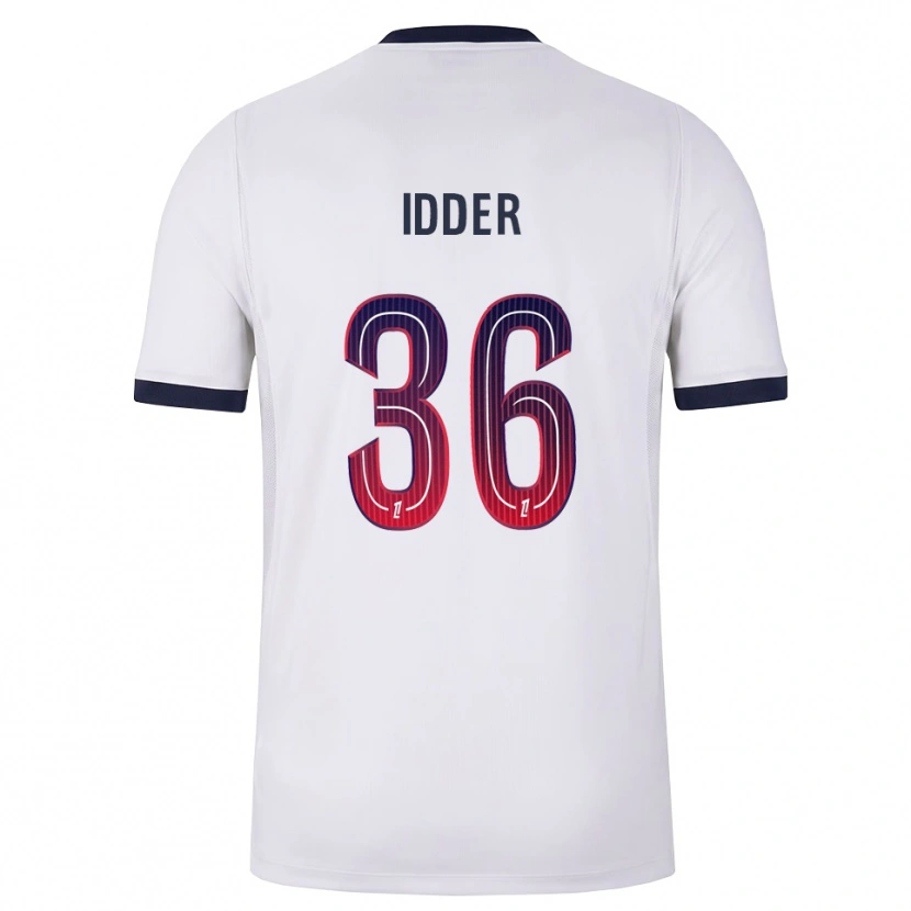 Danxen Heren Younes Idder #36 Wit Zwart Rood Uitshirt Uittenue 2026/27 T-Shirt België
